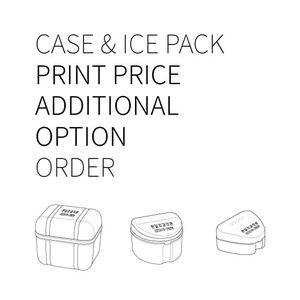 CASE&amp;ICE PACK PRINT PRICE ADDITIONAL OPTION